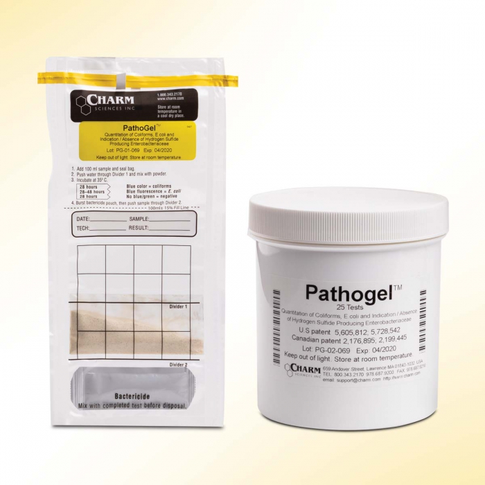 Charm Pathogel test: Test Quantitativo per Coliformi, E.Coli e Qualitativo per Enterobacteriaceae