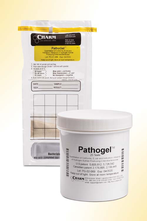 Charm Pathogel test: Test Quantitativo per Coliformi, E.Coli e Qualitativo per Enterobacteriaceae