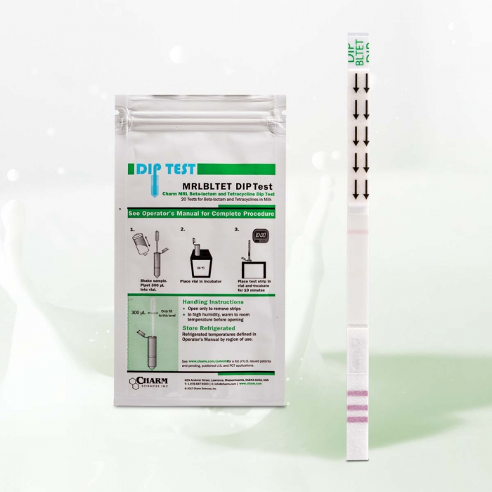 CHARM MRL Dip Test Betalattamico/Tetracicline 6 minuti